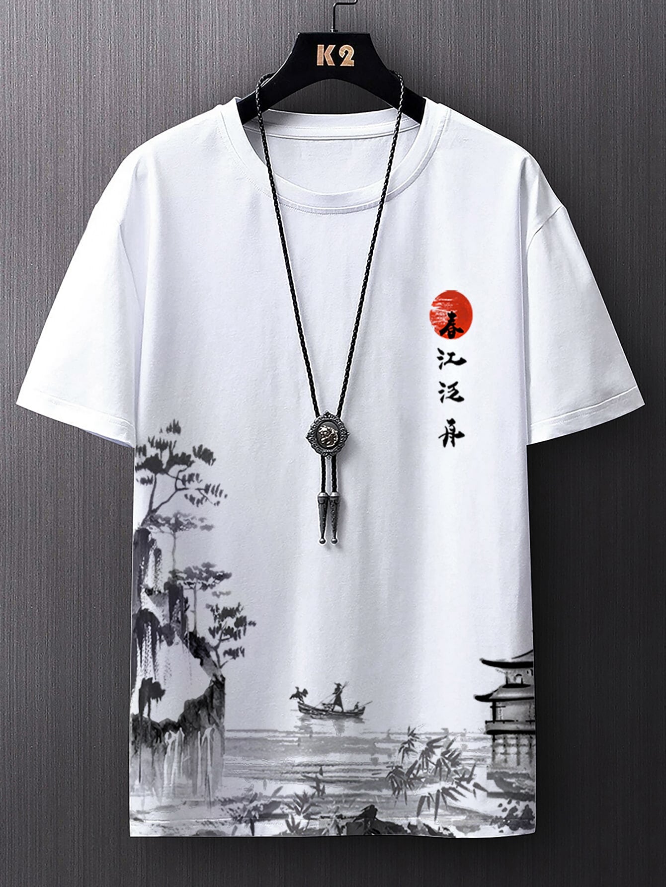 Japanese Wave Kanji T-shirt