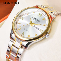 Stainless Steel Luxury Wristwatch