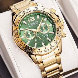Stainless Steel Luxury Wristwatch