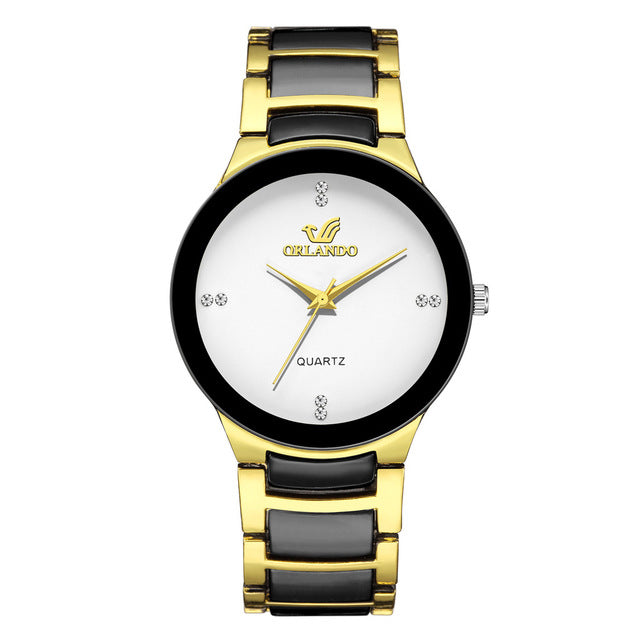 2023 High Quality Men Stainless Steel Quartz Relogio Masculino Wrist Watch
