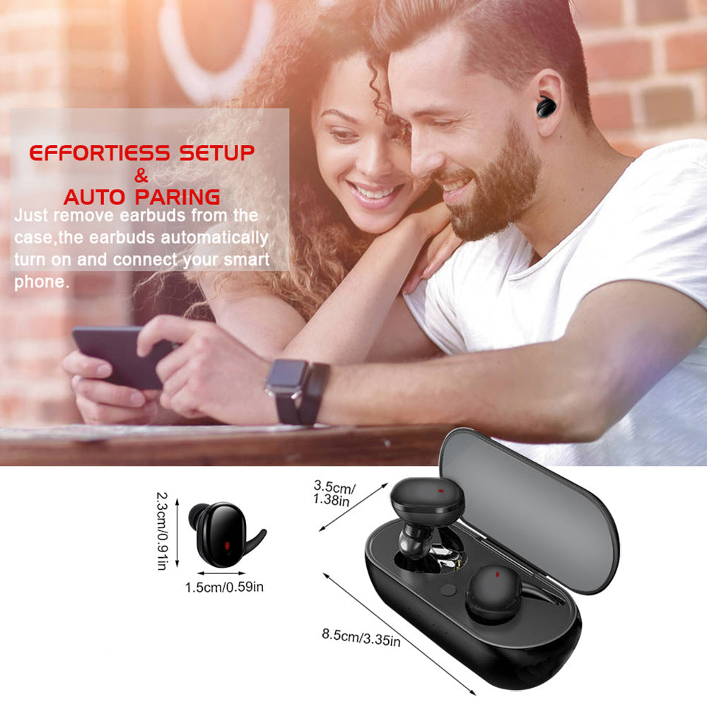 HIFI HD Waterproof Audionic Earbuds Gaming Fone TWS Fones Y30 Earbuds Hendsfree Earphone Auriculares Gamers Y30 TWS Les Ecouteur