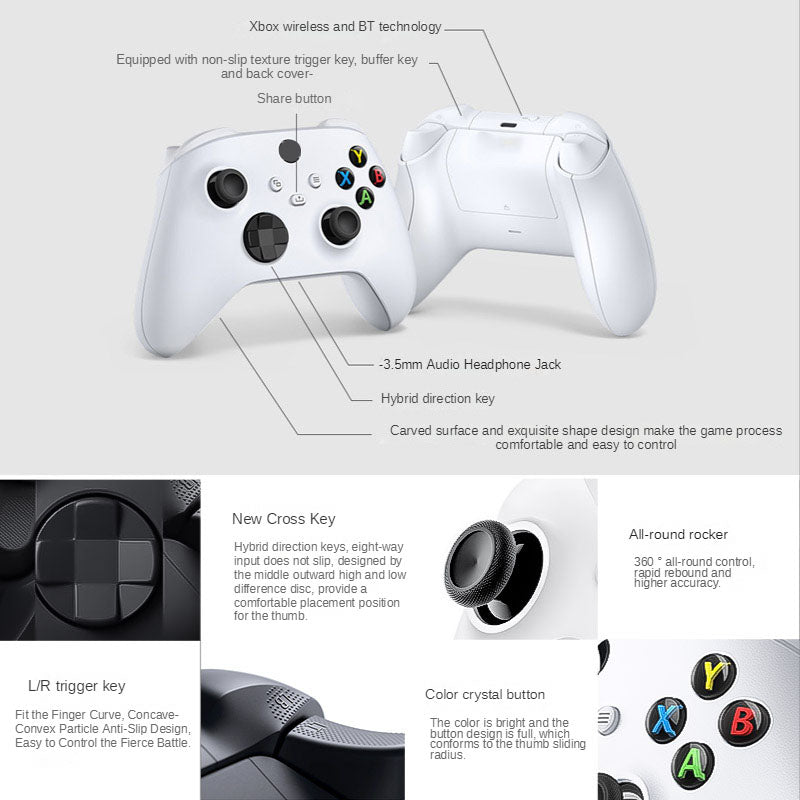 Wireless Controllers for XBOX Series S X Windows & PC